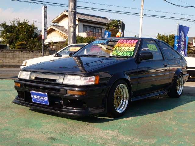 ＡＥ８６レビン顔ブラック１カラー推し