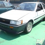 ＡＥ85レビンＳＲ　ＡＥ86化完成致しました。