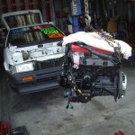 ＡＥ85レビンＳＲ　ＡＥ86化します。