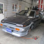 千葉県Ｍ様　お預かりＡＥ86トレノ
