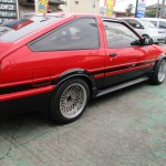 茨城県Ａ様　お預かりＡＥ８６レビン