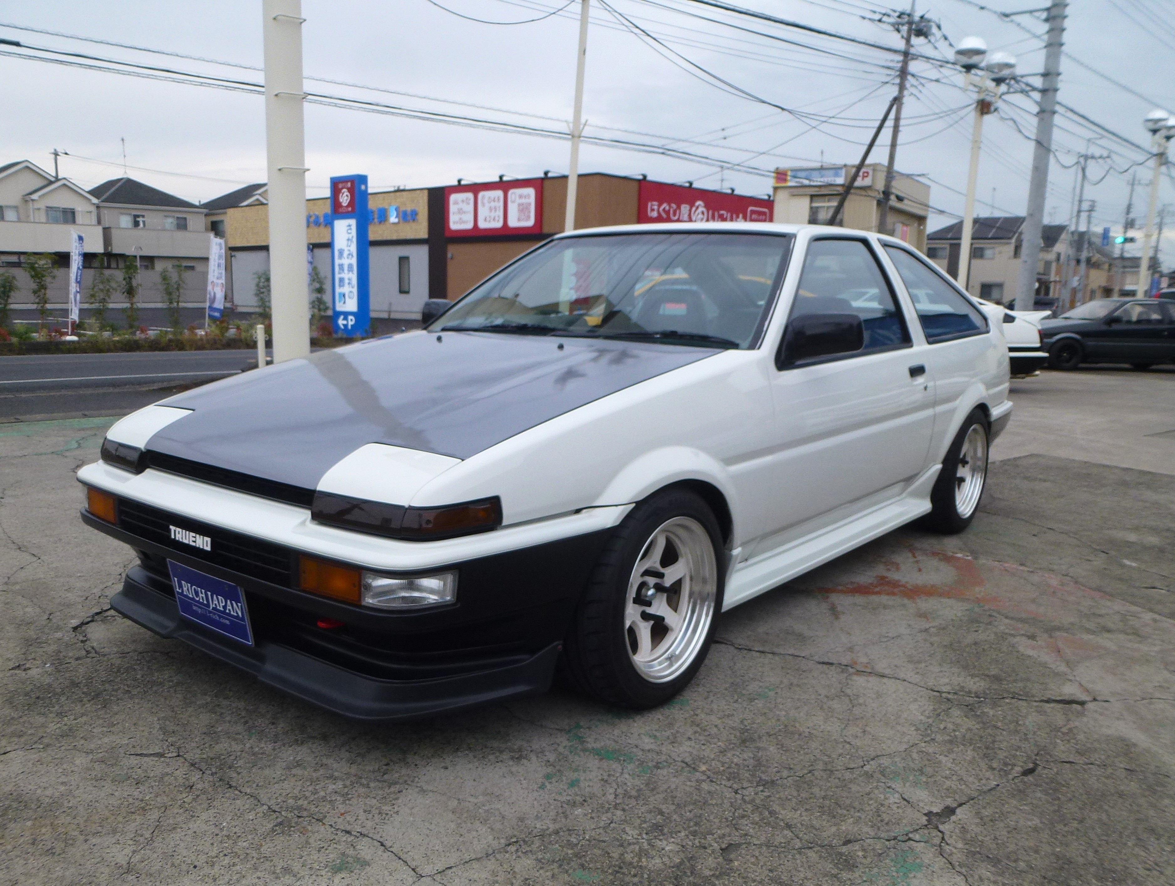 スプリンタートレノ3Dr GTV 後期型入庫しました！！ - AE86・旧車