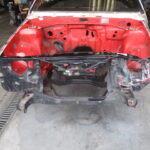 ＡＥ８６レビン事故車修理準備